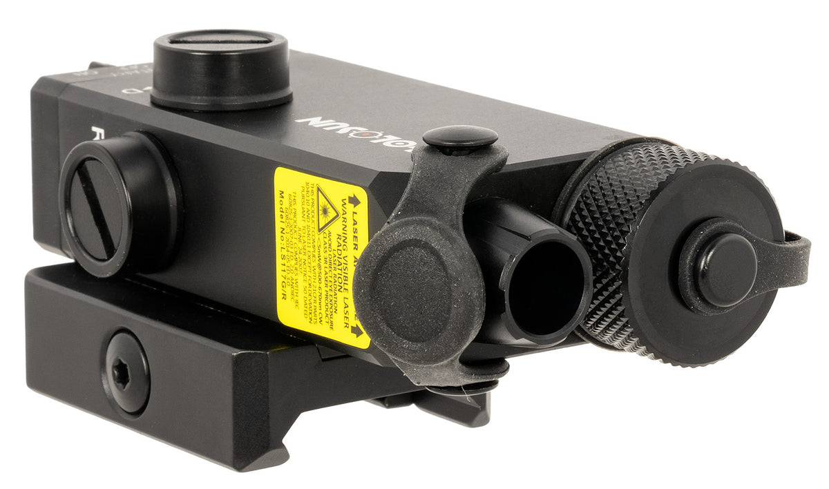 Holosun LS117R Red Laser Sight for Long Guns Matte Black Anodized Quick Release