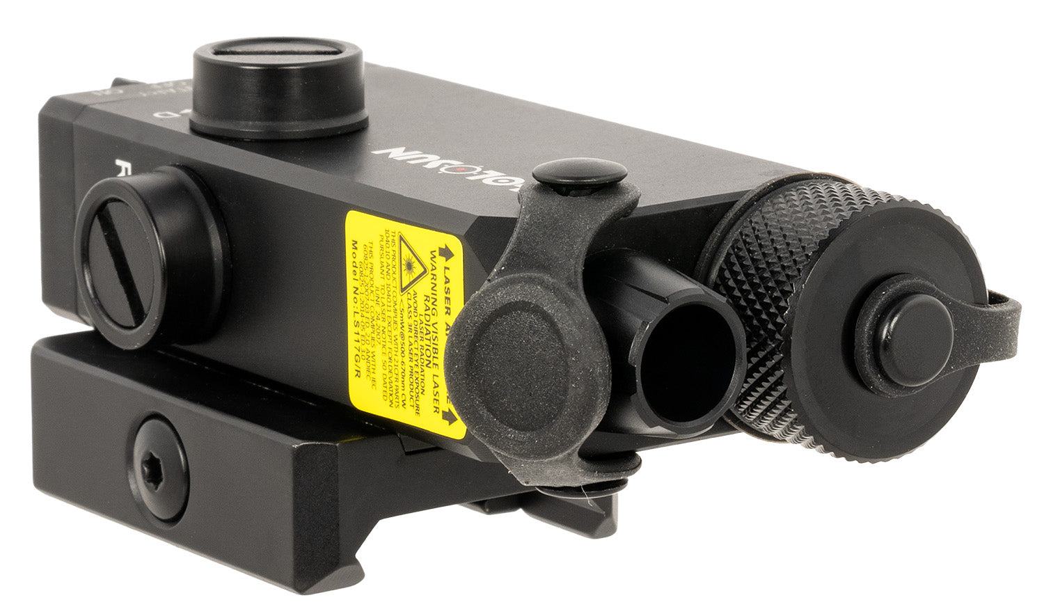 Holosun LS117R Red Laser Sight for Long Guns Matte Black Anodized Quick Release
