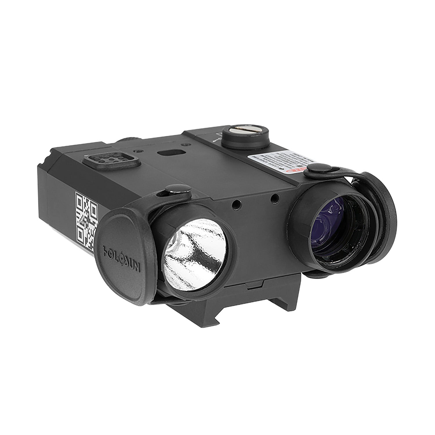 Holosun LS420G Coaxial Dual Laser Green and IR with 600 Lumen Flashlight Matte Black