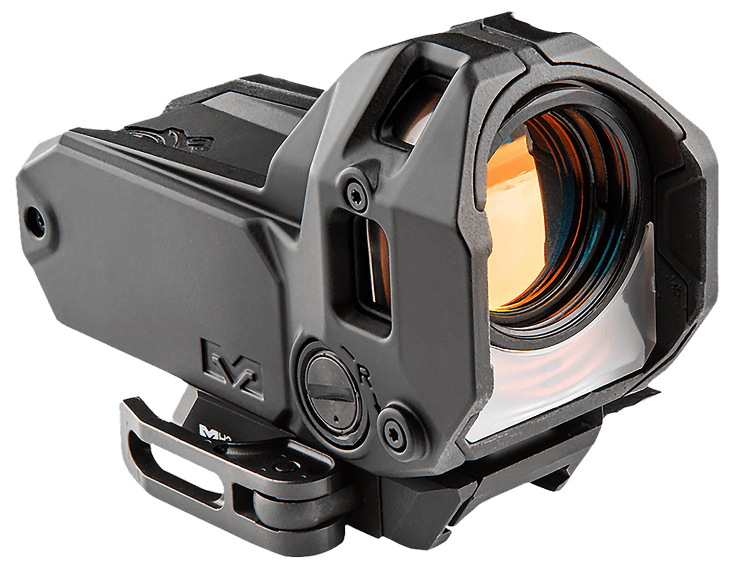 Meprolight USA 56223000 M22 1x 3.5 MOA Red Bullseye and 40 MOA Ring Fiber-Optic Sight
