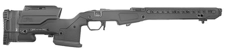 MDT JAE-700 G4 Black Aluminum Rifle Stock, Adjustable Cheekrest, Full Length M-LOK Rail, QD Sling Cups