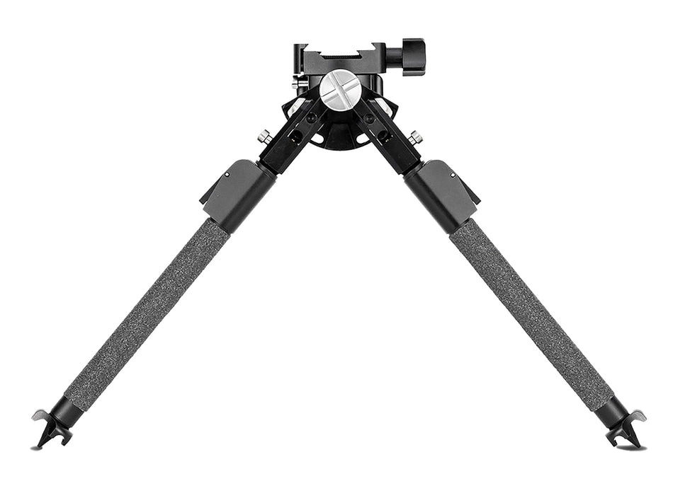 MDT CKYE-POD Gen 2 Standard Bipod Black Aluminum, 360 Degrees Pan, Spiked Feet, 9"-15.5"