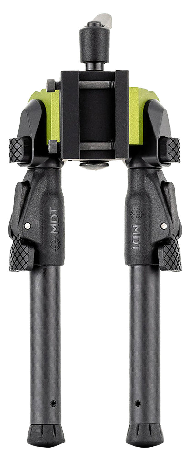 MDT GRND-POD Green/Black Precision Rifle Bipod, 4.50"-9" Adjustment, ARCA/RRS Dovetail Mount