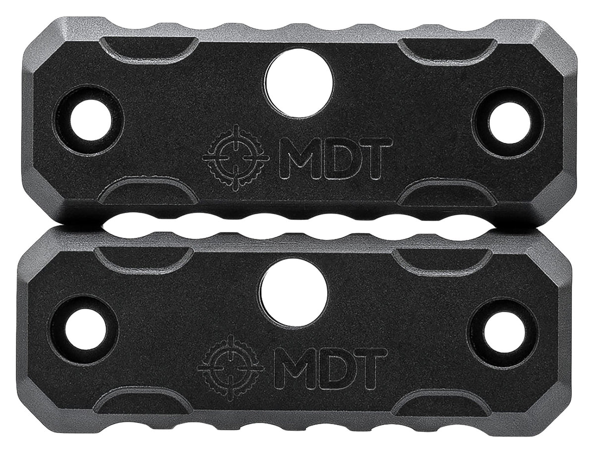 MDT M-LOK Forend Weight 2 Pack Black Steel with QD Sling Mount 107320BLK