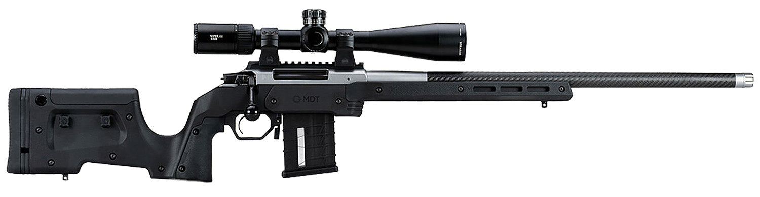 MDT XRS Chassis Black Aluminum Howa 1500 Short Action AICS Compatible M-LOK 104690BLK