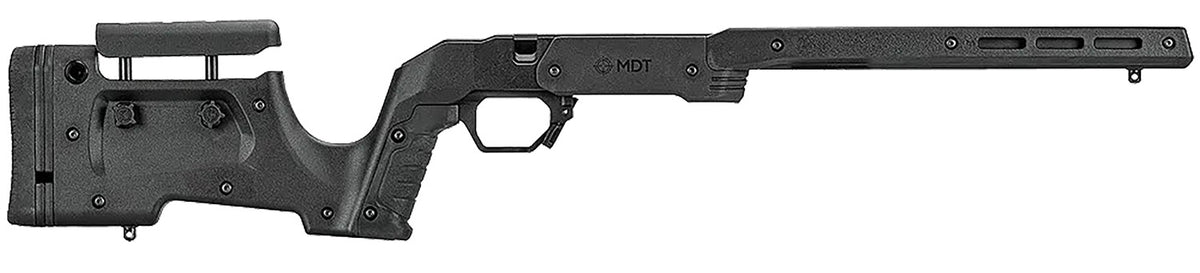 MDT XRS Precision Rifle Chassis Black Aluminum Polymer Rem 700 Short Action AICS