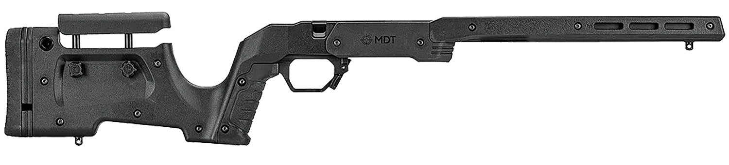 MDT XRS Precision Rifle Chassis Black Aluminum Polymer Rem 700 Short Action AICS