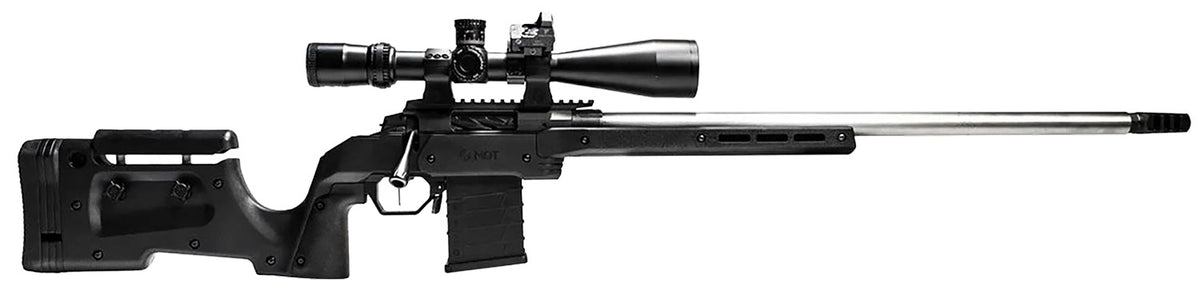 MDT XRS Chassis Black Aluminum Short Action Savage AICS Compatible M-LOK Forend 104692BLK