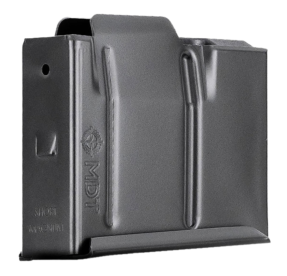 MDT 103133BLK AICS 3-Round Magazine 6.5 PRC 300 WSM Short Action Magnum Black Steel