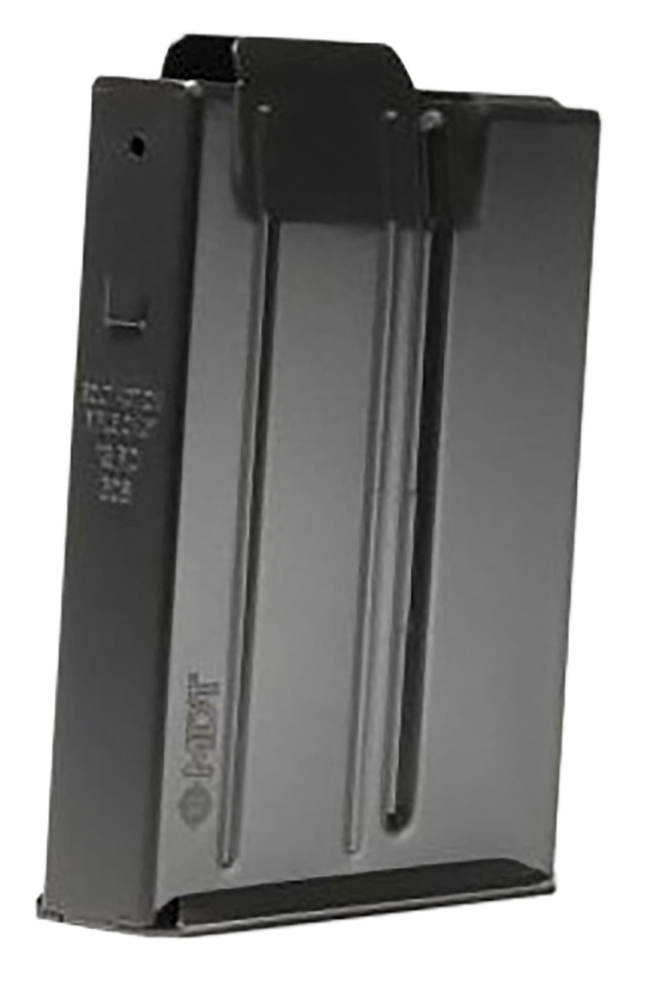 MDT 102922BLK AICS 12-Round Extended .308 / 6.5 Creedmoor Short Action Black Steel Magazine w/ Binder Plate
