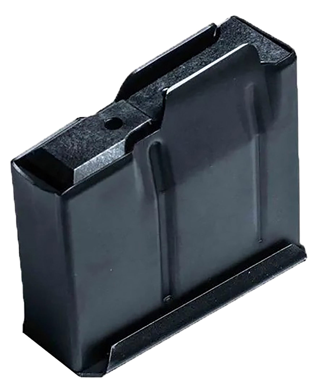 MDT 102014BLK AICS 5-Round .308 / 6.5 Creedmoor Short Action Black Steel Magazine w/ Binder Plate