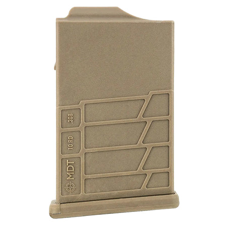 MDT 104447FDE AICS 10-Round Extended .308 / 6.5 Creedmoor Short Action FDE Polymer Magazine