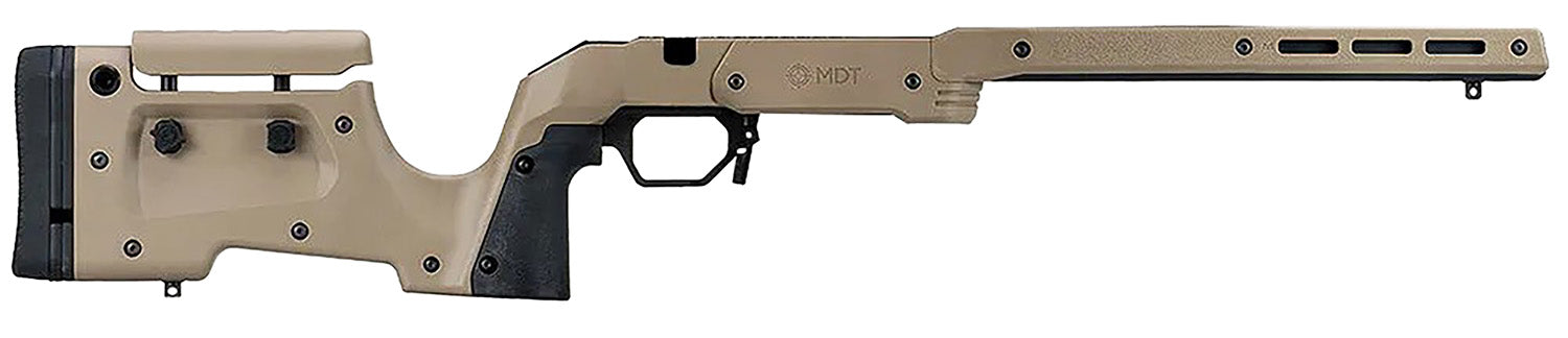 MDT XRS Chassis FDE Aluminum Short Action Savage AICS Compatible M-LOK Forend 104692FDE