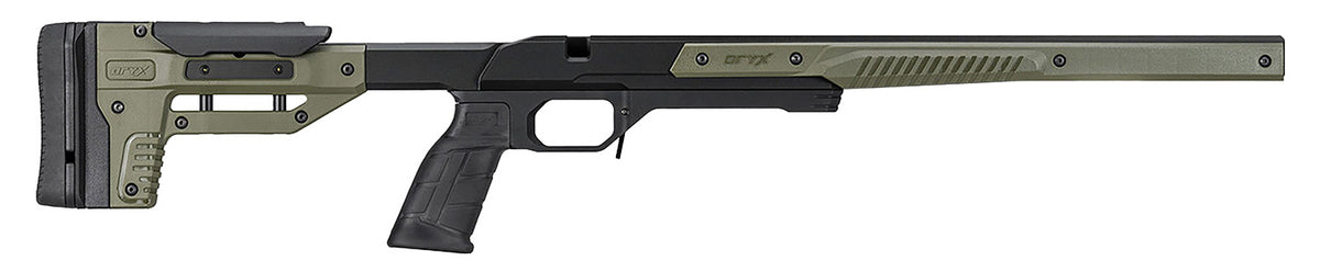 MDT 103725ODG Oryx Chassis OD Green M-LOK Forend AICS Mag Compatible Ruger American SA