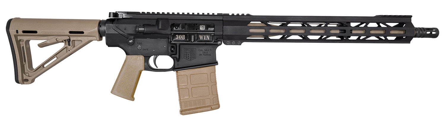 Diamondback DB10 .308 Win Rifle, 16" FDE Chromoly Barrel, M-LOK Handguard, 20+1
