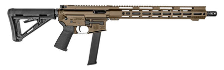 Diamondback DB15 9mm Luger 16" FDE Rifle - 32+1 Capacity, Magpul CTR Stock/K2 Grip