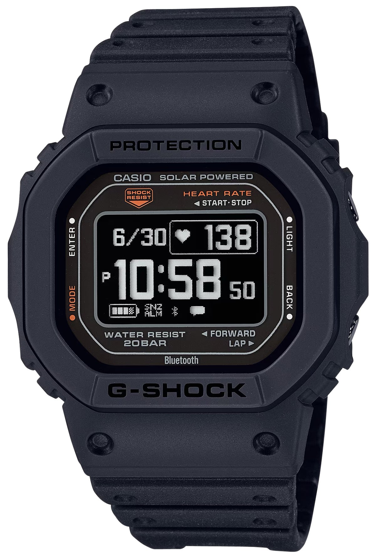 Casio G-Shock Move Series DWH5600 Health Fitness Tracking Watch Black