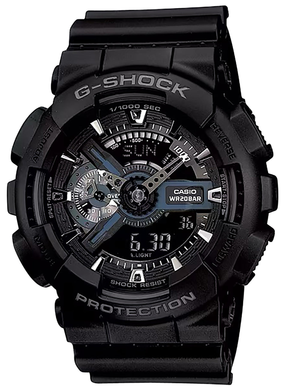 Casio G-Shock GA1101BCR Tactical Black GA-110 Series Watch