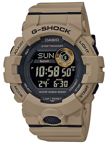 Casio G-Shock GBD800UC5 MOVE Power Trainer App Watch Tan