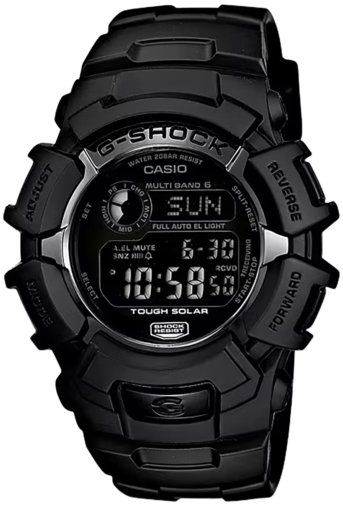 Casio G-Shock GW2310FB1CR Black IP Bezel Solar Multi-Band Watch