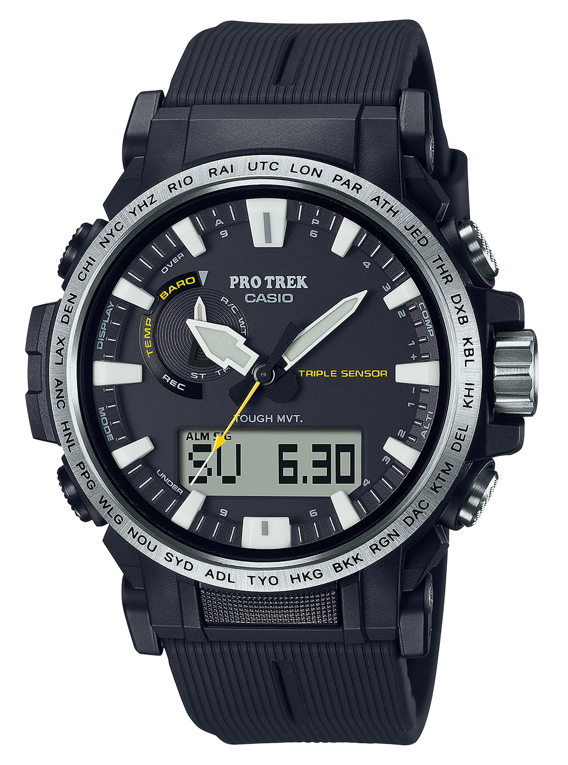 Casio Pro Trek PRW-611A Digital Compass Outdoor Watch Black
