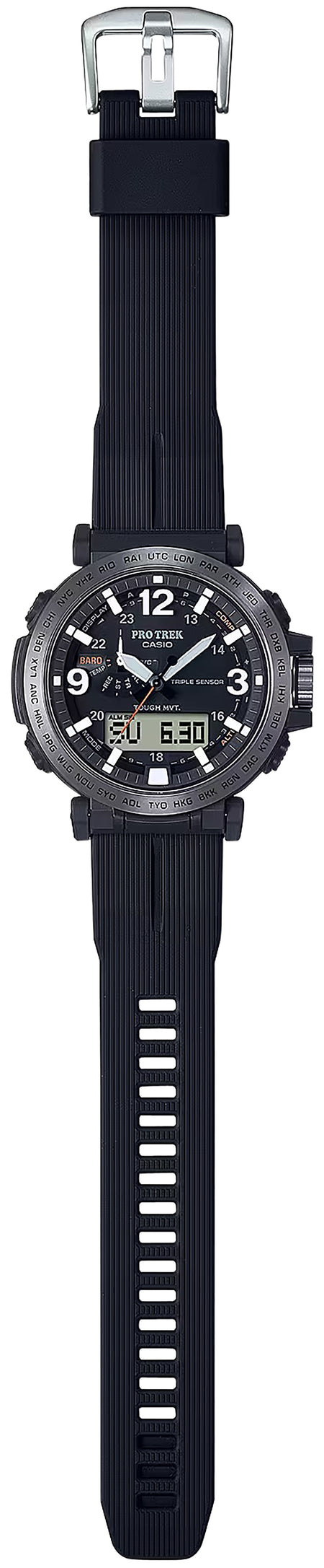 Casio Pro Trek PRW-6611Y1A Outdoor Fitness Compass Watch Black