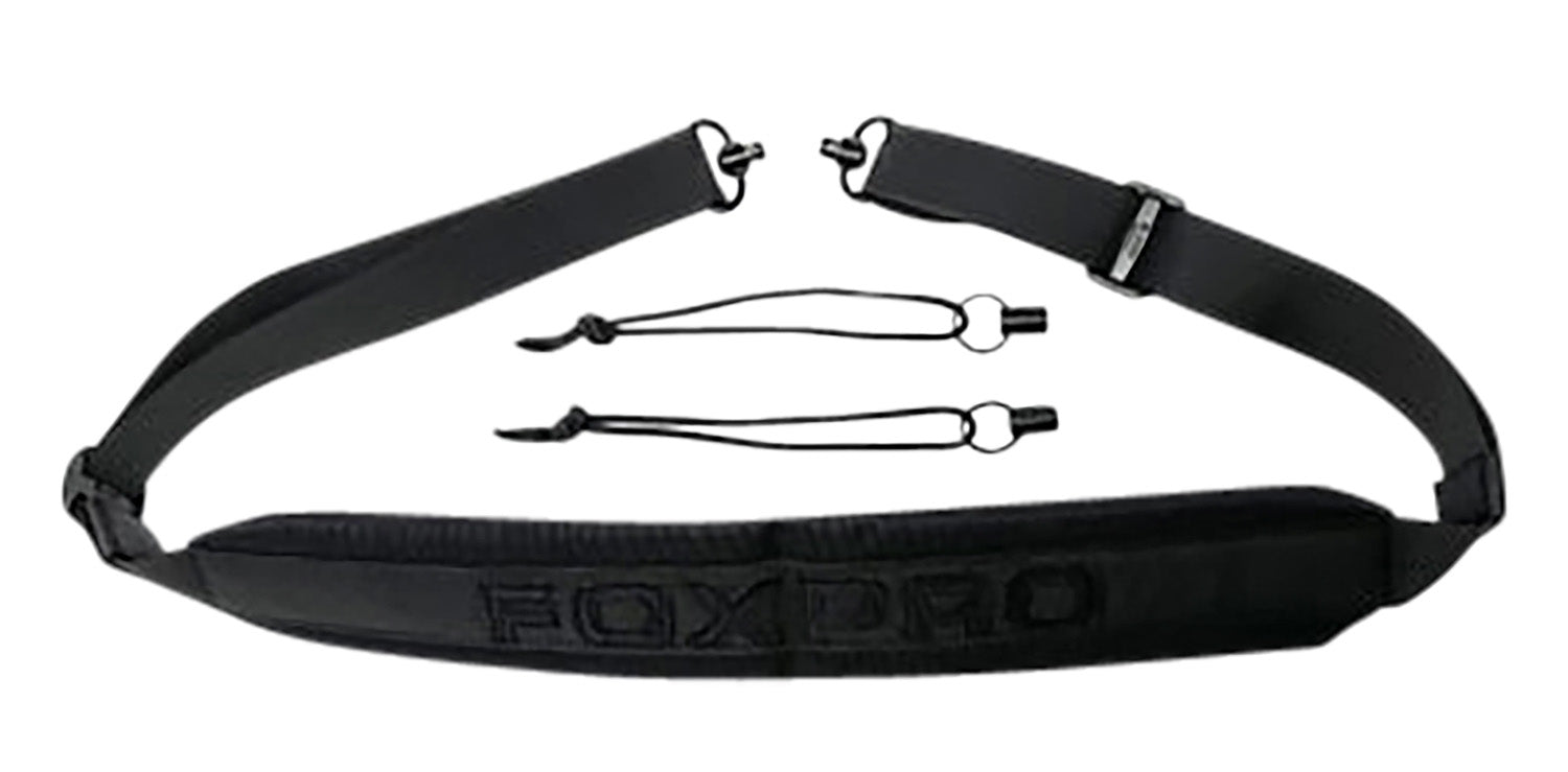 Foxpro SLINGFXPBLK Adjustable Black Nylon Carry Sling Including QD Mounts