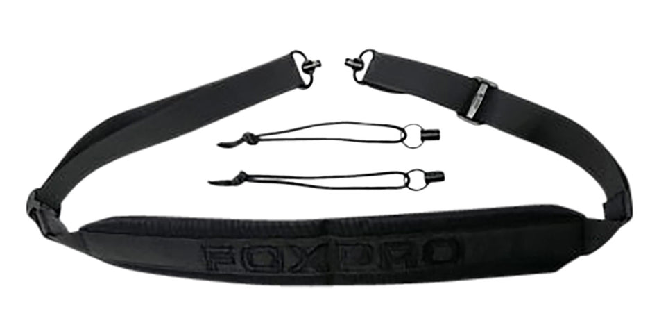 Foxpro SLINGFXPBLK Adjustable Black Nylon Carry Sling Including QD Mounts