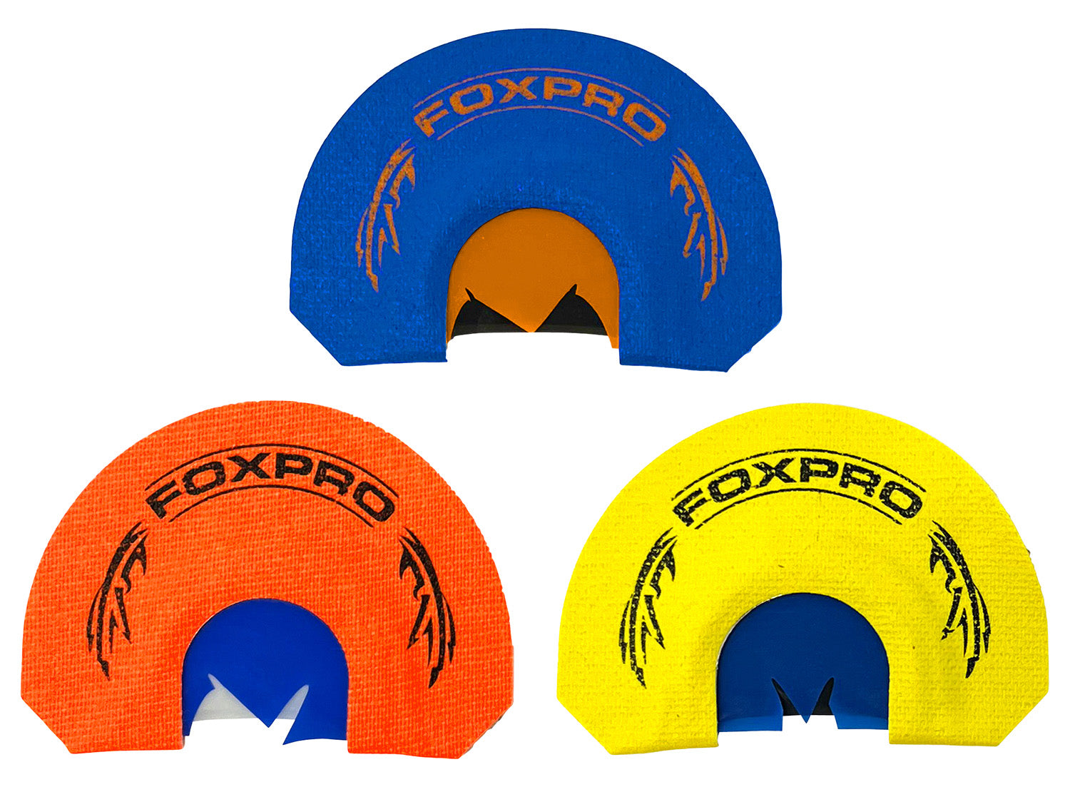 Foxpro Spurtaker 3-Pack Turkey Diaphragm Call Set - Modified Batwing, Combo, and V-Cut