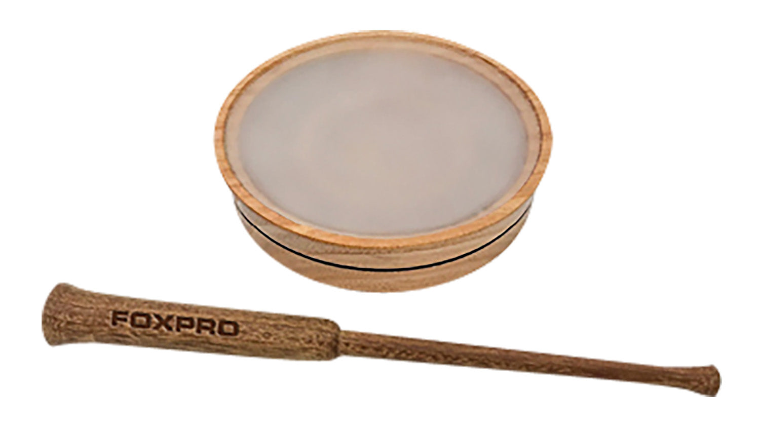Foxpro Honey Pot Ceramic Pot Call - Turkey Sounds, Honey Locust Wood with Sound Ports