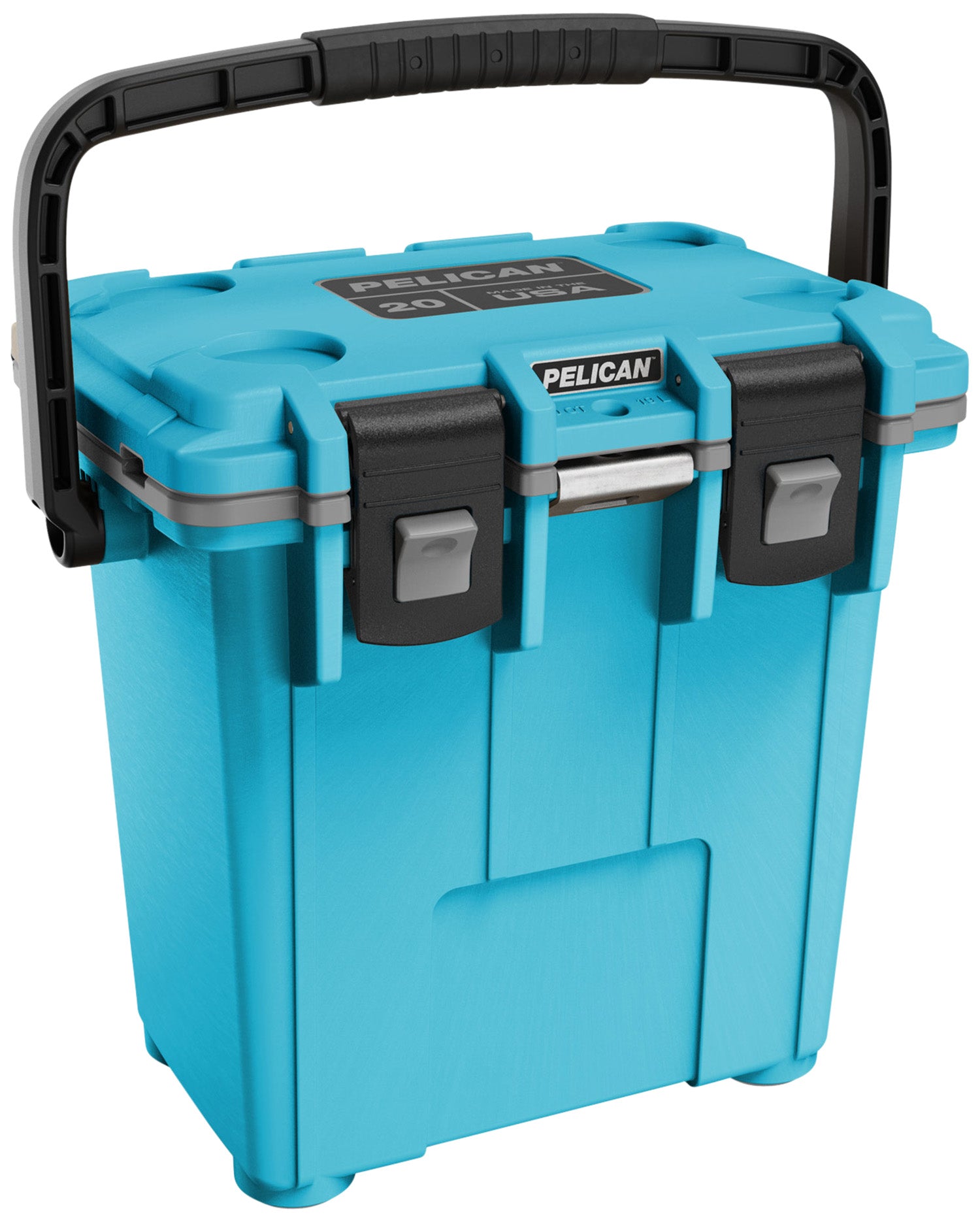 Pelican 20Q-1-CLBLUGRY 20 Qt Elite Personal Cooler Blue and Gray