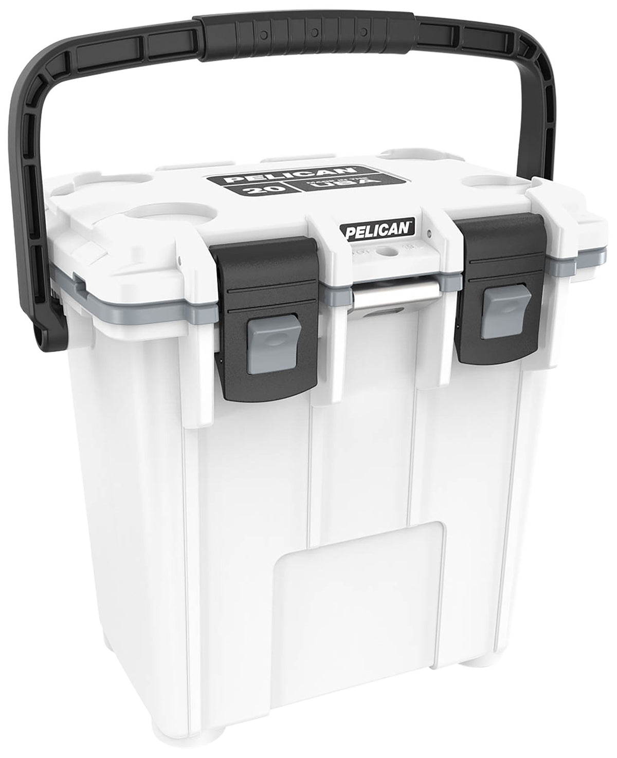 Pelican 20Q-1-WHTGRY 20 Qt Elite Personal Cooler White and Gray