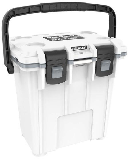 Pelican 20Q-1-WHTGRY 20 Qt Elite Personal Cooler White and Gray