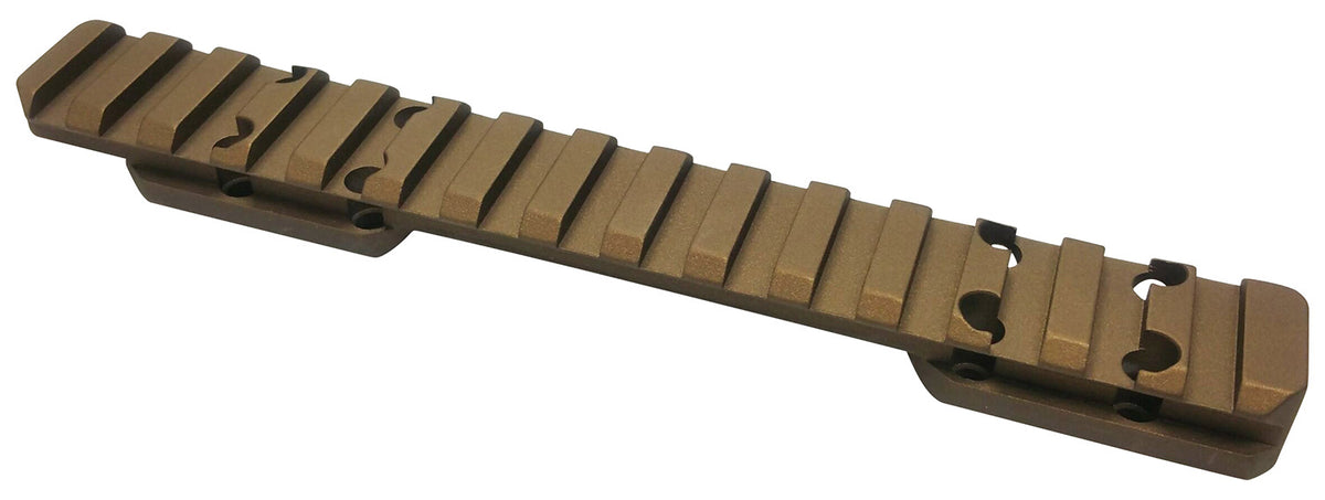 Talley PXMSB735 X-Bolt Magnum Action Smoked Bronze Cerakote Picatinny Rail Mount 20 MOA