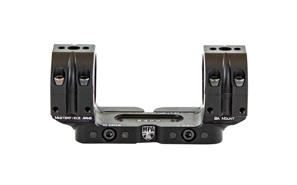 MasterPiece Arms MPA BA Series 30mm Bolt Action Rifle Optic Mount Matte Black