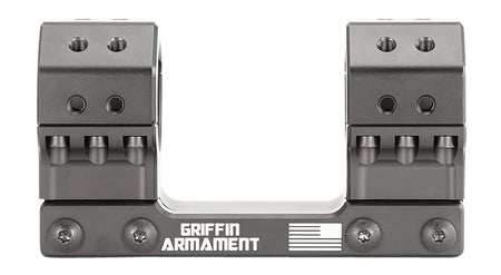 Griffin Armament SPRM SM1425H30MM Precision Scope Mount with Rings Black Anodized