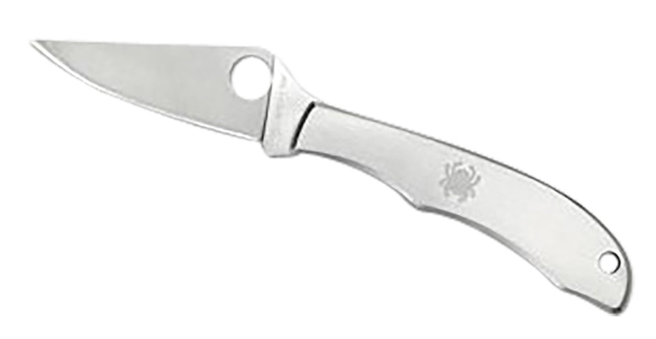 Spyderco C137P Honeybee Micro Slipjoint 1.63" Satin 3Cr13MoV Blade Stainless Handle