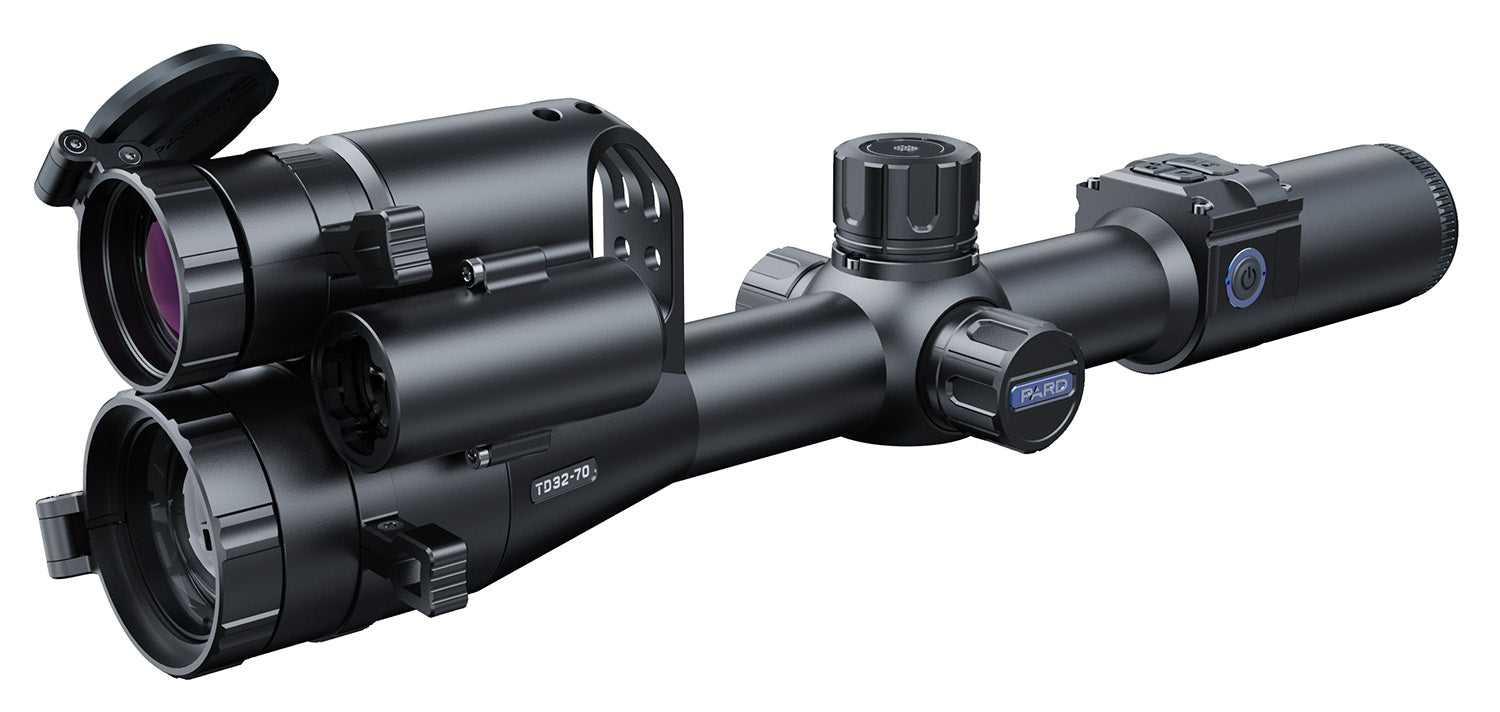 PARD TD3270 Multispectral Thermal NV Scope 70mm with Laser Rangefinder