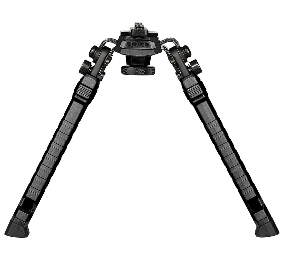 FAB Defense FXSPIKEMB Spike Bipod 7.09"-9.88" Adj. Rotating Tilting Rubber Feet M-LOK Rail Black Polymer & Aluminum