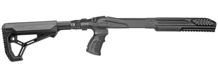 FAB Defense Ruger 10/22 M4 Collapsible Chassis Conversion Kit Black - Folding Stock, Pistol Grip & Pic. Rails