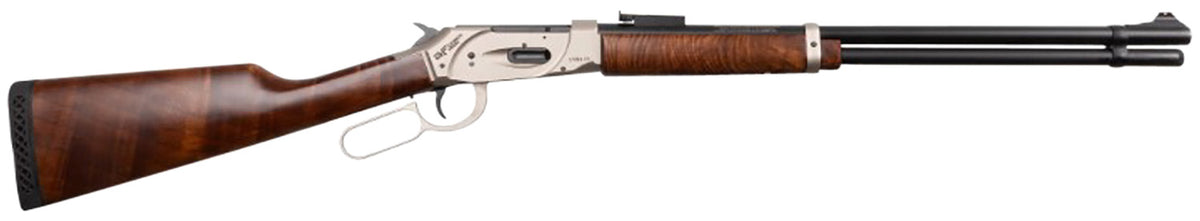 Gforce Arms Saddlehorn .410 Bore Lever Shotgun, Nickel Finish, Fiber Optic Sights, 9+1