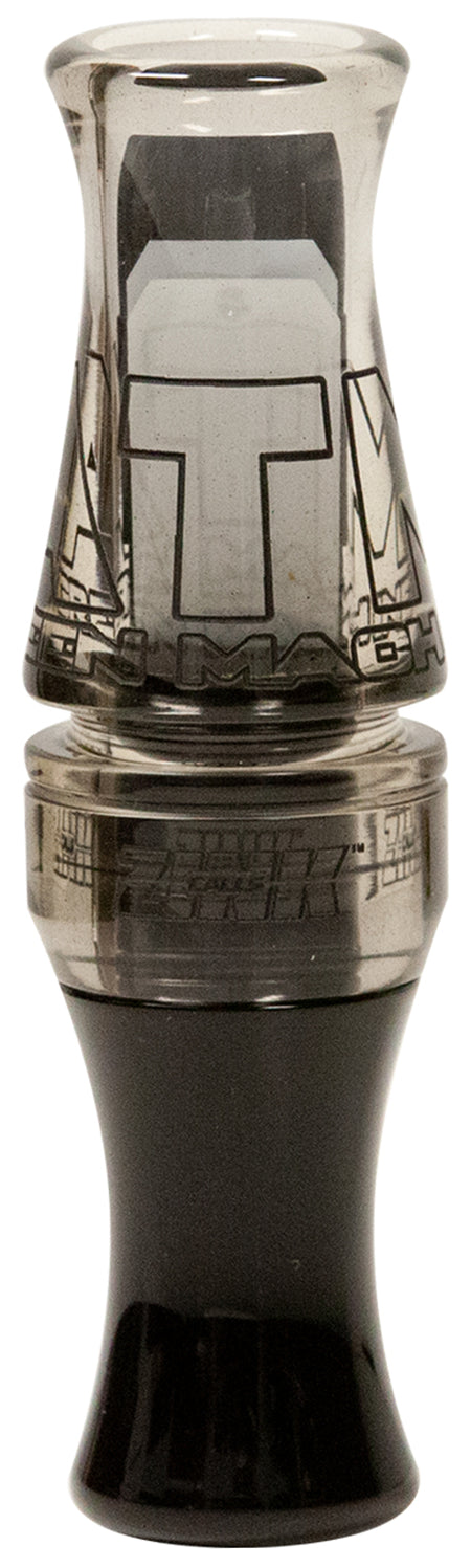 Avian X ZNK-ZNK6024 ATM Green Machine Gun Smoke Single Reed Polycarbonate Duck Call