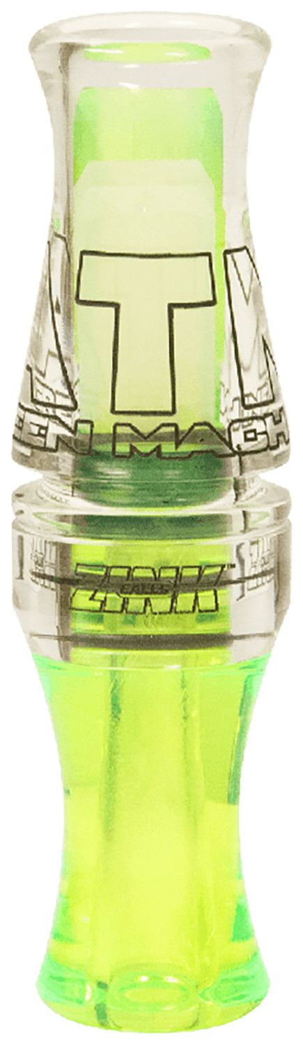 Avian X ZNK-ZNK6027 ATM Green Machine Lemon Drop Single Reed Polycarbonate Duck Call