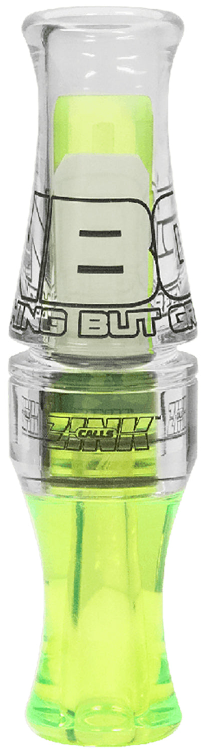 Avian X ZNK-ZNK6046 Nothing But Green Lemon Drop Single Reed Polycarbonate Duck Call