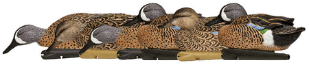 Avian-X Topflight Blue-Winged Teal Floating Decoys 6-Pack Multi-Color AVXAVX8080