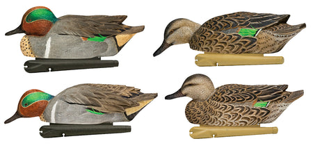 Avian-X Topflight Green-Winged Teal Floating Decoys 6-Pack Multi-Color AVXAVX8081