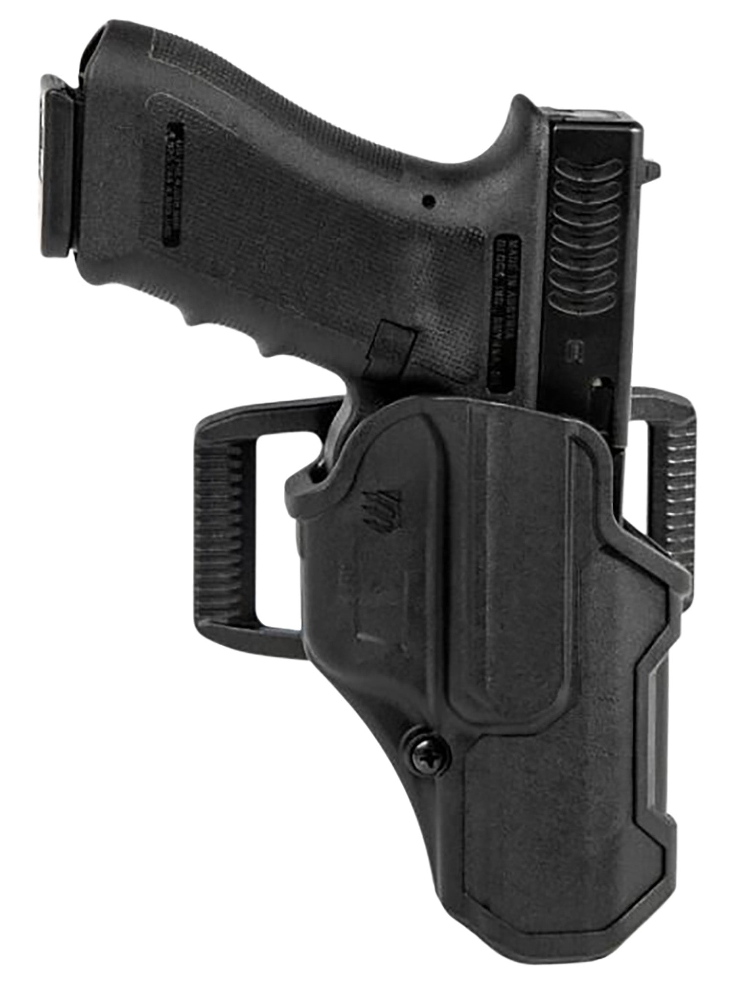 Blackhawk T-Series L2C Outside Waistband Holster Black Polymer Belt Loop Fits Beretta M9/92FS/92X/M9A1 Right Hand