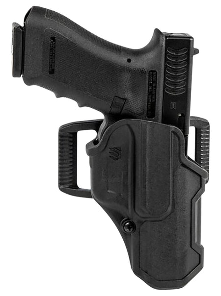 Blackhawk T-Series L2C Outside Waistband Holster Black Polymer Belt Loop Fits Beretta M9/92FS/92X/M9A1 Right Hand
