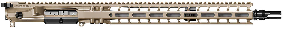 Radian Weapons R0473 AR-15 Complete Upper 223 Wylde 16" FDE, 7075-T6 Aluminum Receiver, M-LOK Handguard