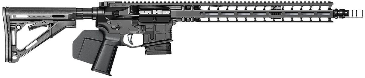 Radian Weapons R0259 Model 1 Carbine CA-Compliant .223 Wylde 10+1, 16", Black Billet Receiver